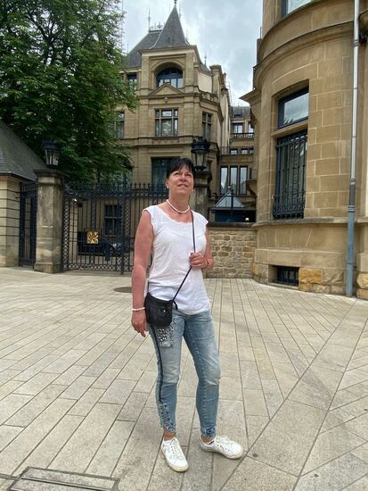 ...die sehr leer ist...