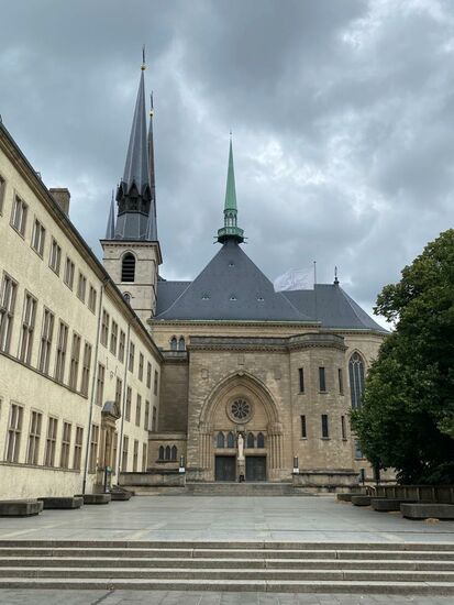 Das neue Westportal (Marienportal)