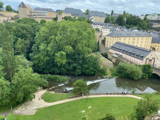 Luxembourg wird von den tiefen Schluchten der Flüsse Alzette und Pétrusse durchzogen