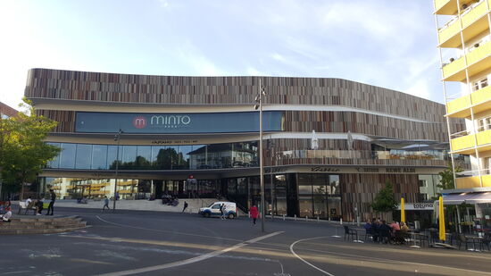 In der Mönchengladbacher Innenstadt ist das "Minto" das große Einkaufszentrum