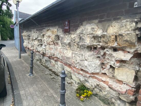 Der historische Stadtkern blieb noch an vielen Steller erhalten