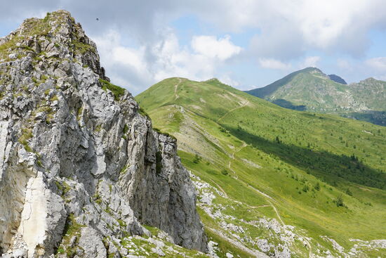Unser heutiges Ziel ist der Berg „Tromeda“ der auf allen 3 Ländern steht