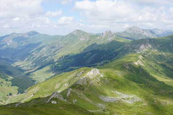 Über den Kamm: rauf-runter-rauf-runter—es ist sooo anstrengend!