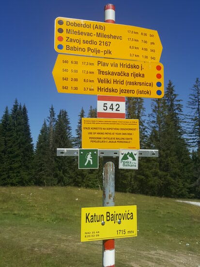 Heute gehts nach Plav—das ist eine Stadt—und dort haben wir endlich auch wieder WLan