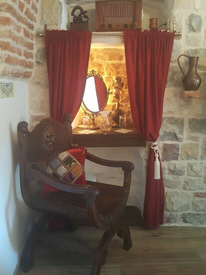 ...im 600 Jahre alten „Palazzo Drusko“