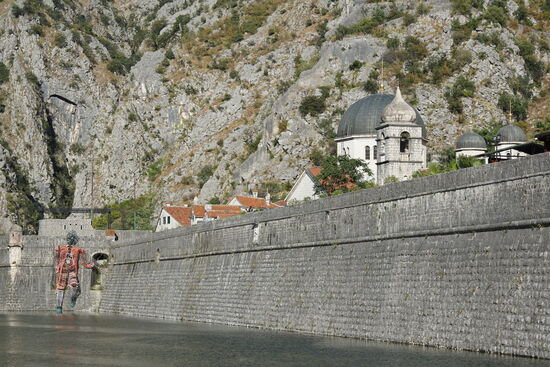 Die Mauer—die Festung—alles aus der venezianischen Zeit