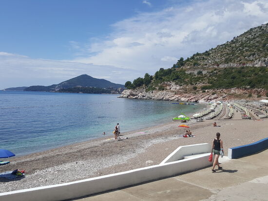 Hier herrscht Leere, wo sonst die Leute wie Heringe liegen.