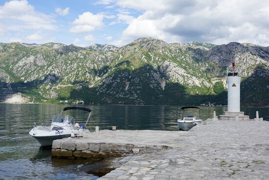 Auch ein kleiner Leuchtturm ist auf der Insel