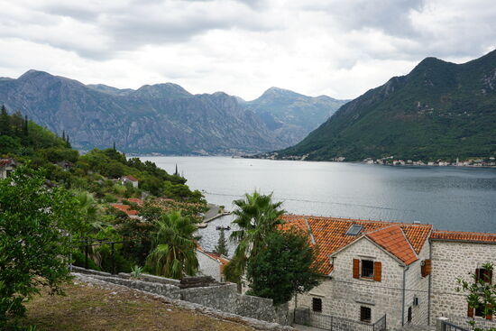 Wir gehen am Hafen entlang