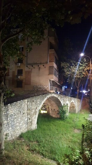 Die erste Sehenswürdigkeit—na, die muß ich morgen aber mal besser fotografieren...