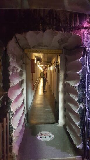 Eingang ins bedrückende Labyrinth der Geschichte