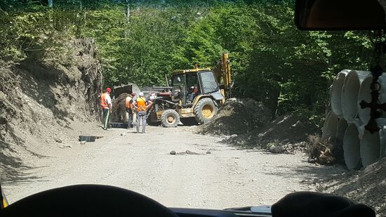 Wir müssen geduldig warten, bis alles frei geräumt wird