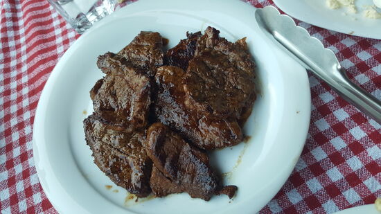 ...und Beef!! Es war ein grandioses Abendessen!