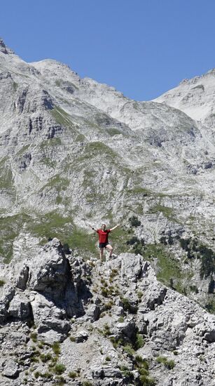 Nicht wundern: Thalia hat mein Shirt an, damit man sie oben besser sieht
Ihr macht es tatsächlich nix aus den Gipfel 3x hoch- und runterzuklettern
