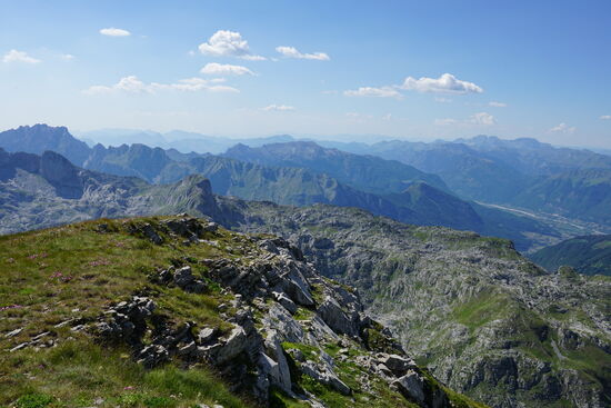 Die nächsten Bilder zeigen die Aussicht von oben