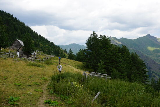 Wir haben noch 8km vor uns.....