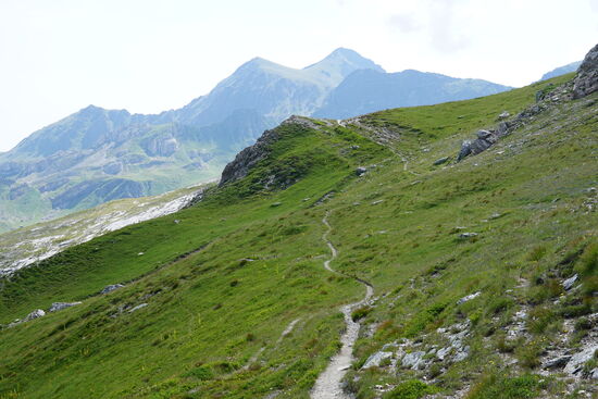 Noch ist es ein entspannter Weg