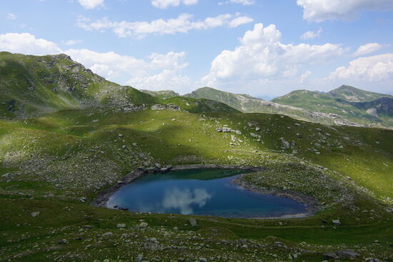 Erst mal zum Berg hoch
