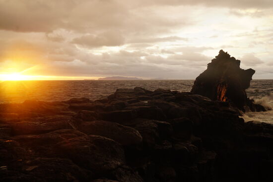 Diesmal mußte Thomas nicht so weit fahren—15km sind es bis dahin