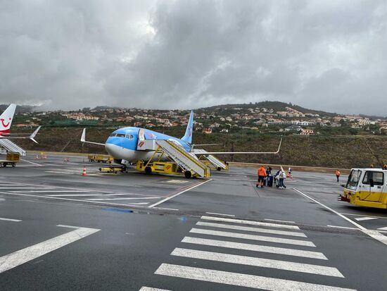 Wegen des schlechten Wetters starten wir mit einiger Verspätung