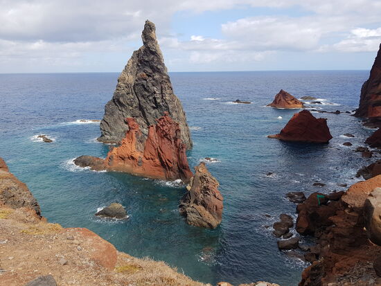 Unterwegs bleiben wir immer wieder stehen um die tolle Aussicht zu genießen