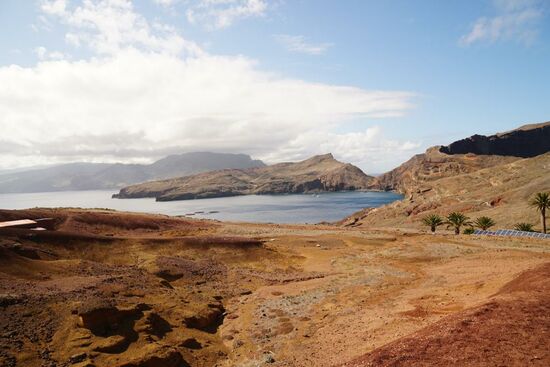 Ein Blick zurück...der Weg betrug knappe 8km hin- und zurück—ein guter Einstieg für den ersten Tag