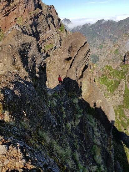 Die Wege sehen abenteuerlich aus, sind aber ganz easy...
