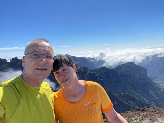 Bis jetzt war es ein toller Aufstieg, aber leider müssen wir denselben Weg wieder zurück