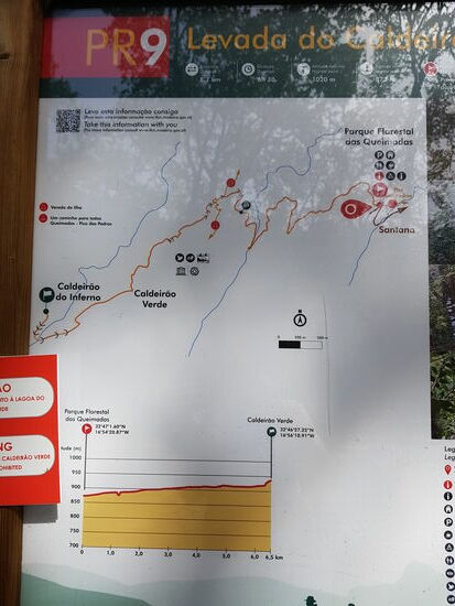 Unsere heutige Tour ist knapp 13km lang und sehr leicht—d.h. : kaum Steigungen