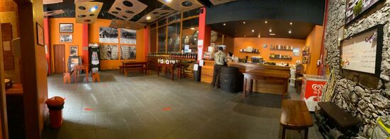 Auch ein kleines Museum ist hier