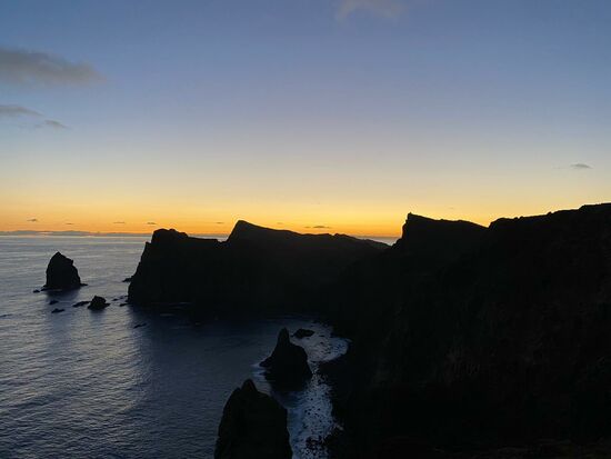 Thomas ist wieder früh unterwegs um einen Sonnenaufgang „einzufangen“.....
