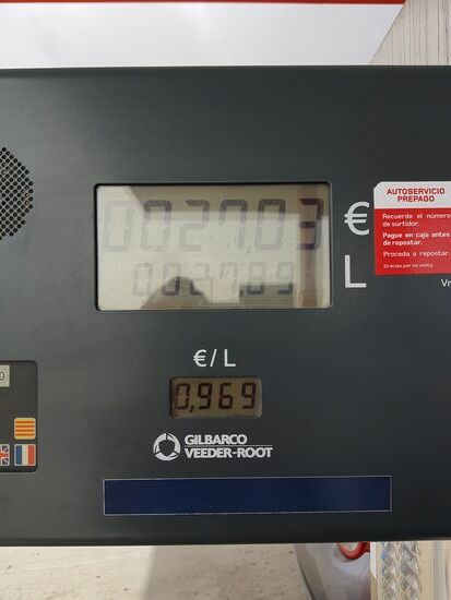 Das sind nette Preise für Normalbenzin!