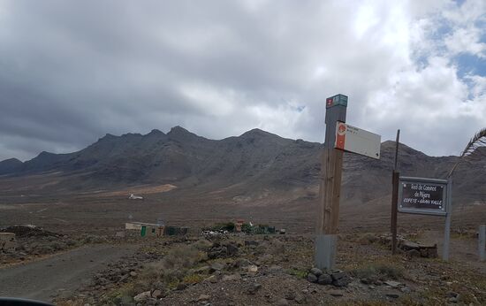 Hier ist das kleine Dörfchen Cofete