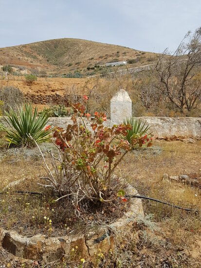 Rund um die Ruinen befindet sich eine kleine Gartenanlage, die den Namen des Konquistadors Diego Garcia de Herrera trägt, der hier beigesetzt wurde