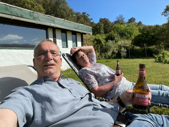 Erstmal in der Sonne ausruhen ...