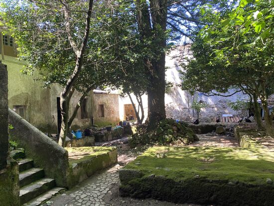 Im oberen Bereich links wohnt die Familie