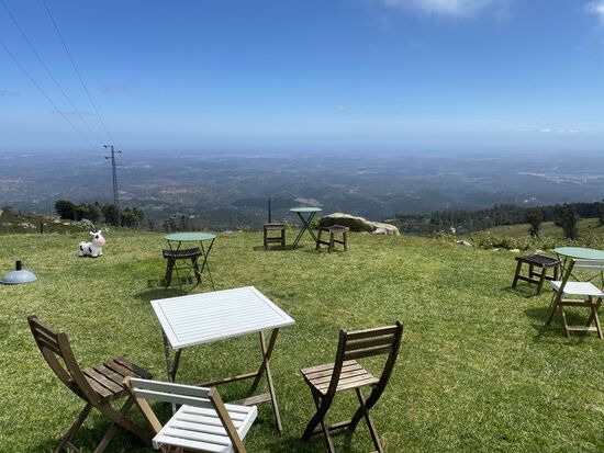 Ist es nicht schön..? Beachtet das Maskottchen hinten links