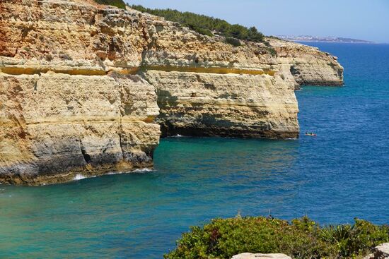 Aber auch vom Land ist der Blick wunderschön