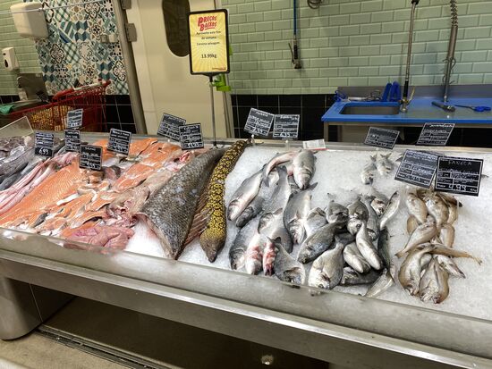 Wir besuchen mit Maria auch einen Supermarkt und lassen uns beim „shoppen“ beraten