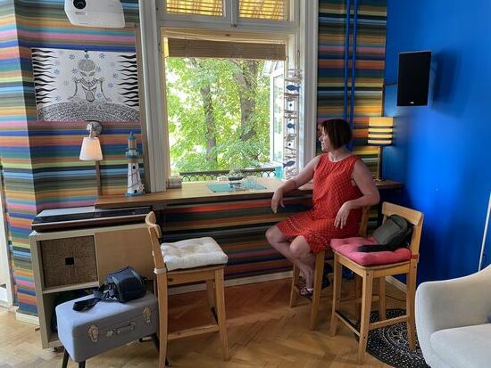 Abends ist hier bestimmt richtig viel los