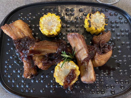 Hauptgericht: Rippchen geschmort