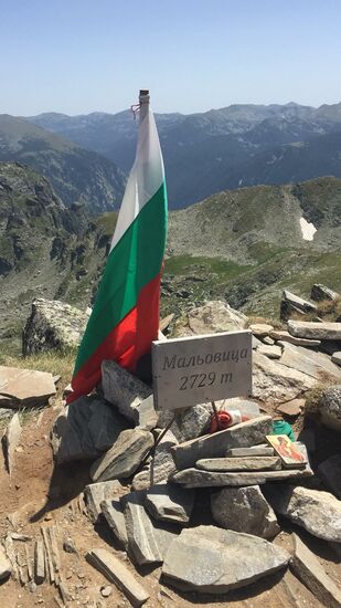 Nach nur 45 Minuten erreicht uns schon die Nachricht von Thalia: sie sind oben!