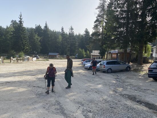 Kurzer Transfer von ca 30 Minuten zum „Gotse Delchev“ hut