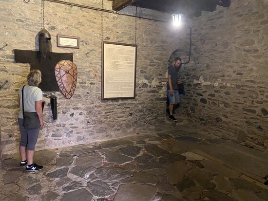 Der Eingang des Turmes