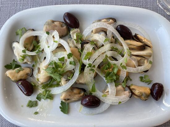 Miesmuschel-Salat