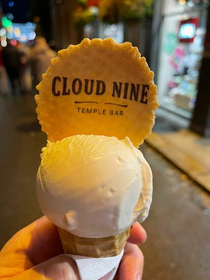 Ein lecker Eis zum Nachtisch