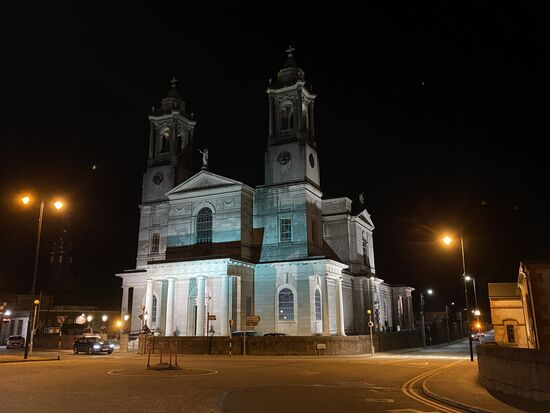 At Peter&amp; Pauls church in Athlone
