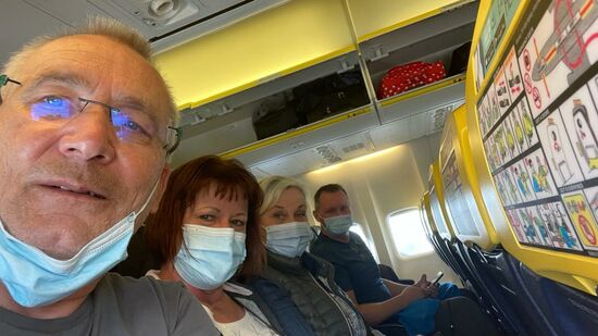 Plätze alle nebeneinander gebucht…