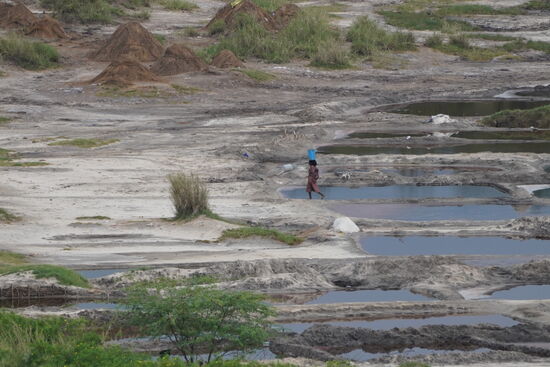 Salz wird geschöpft…