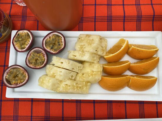 Heimisches Obst zum Frühstück